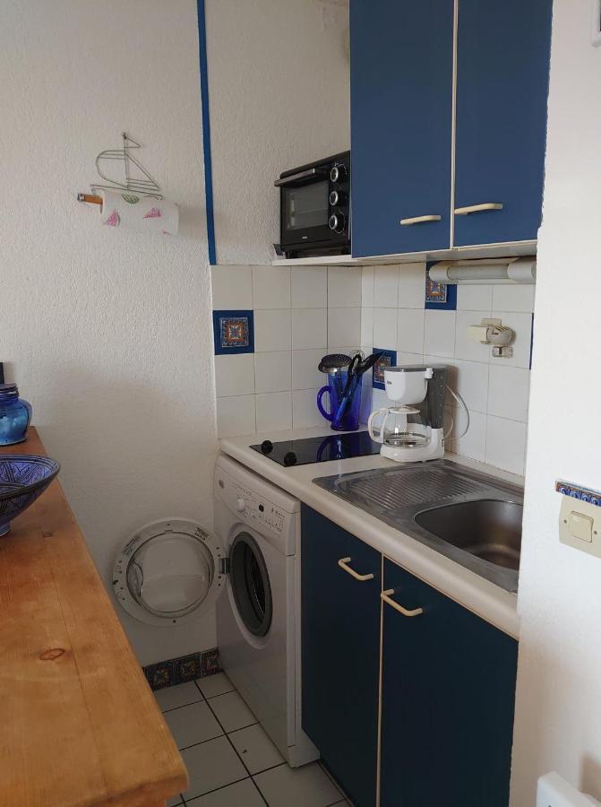 4Rb86 Appartement Type T2 Cabine Dans Residence Bord De Mer A 科利尤尔 外观 照片