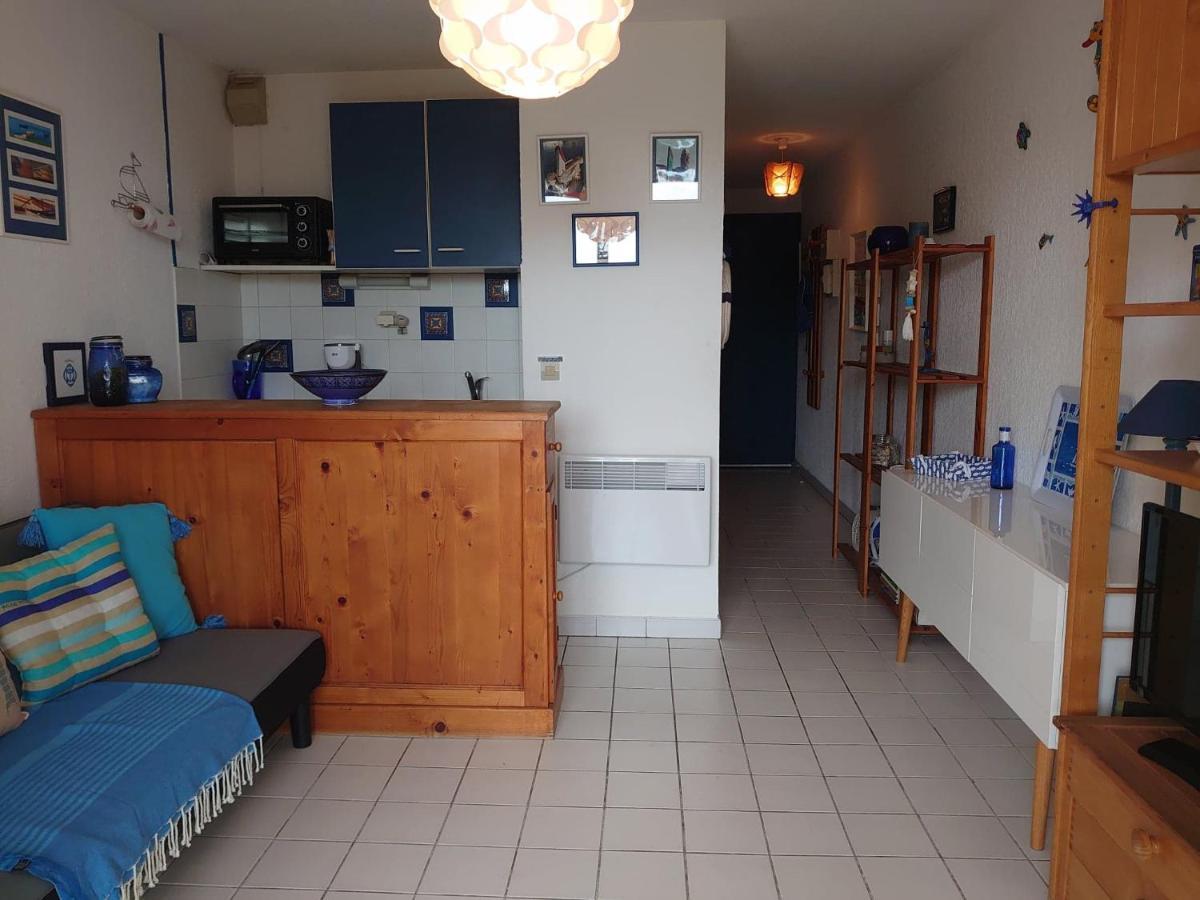 4Rb86 Appartement Type T2 Cabine Dans Residence Bord De Mer A 科利尤尔 外观 照片